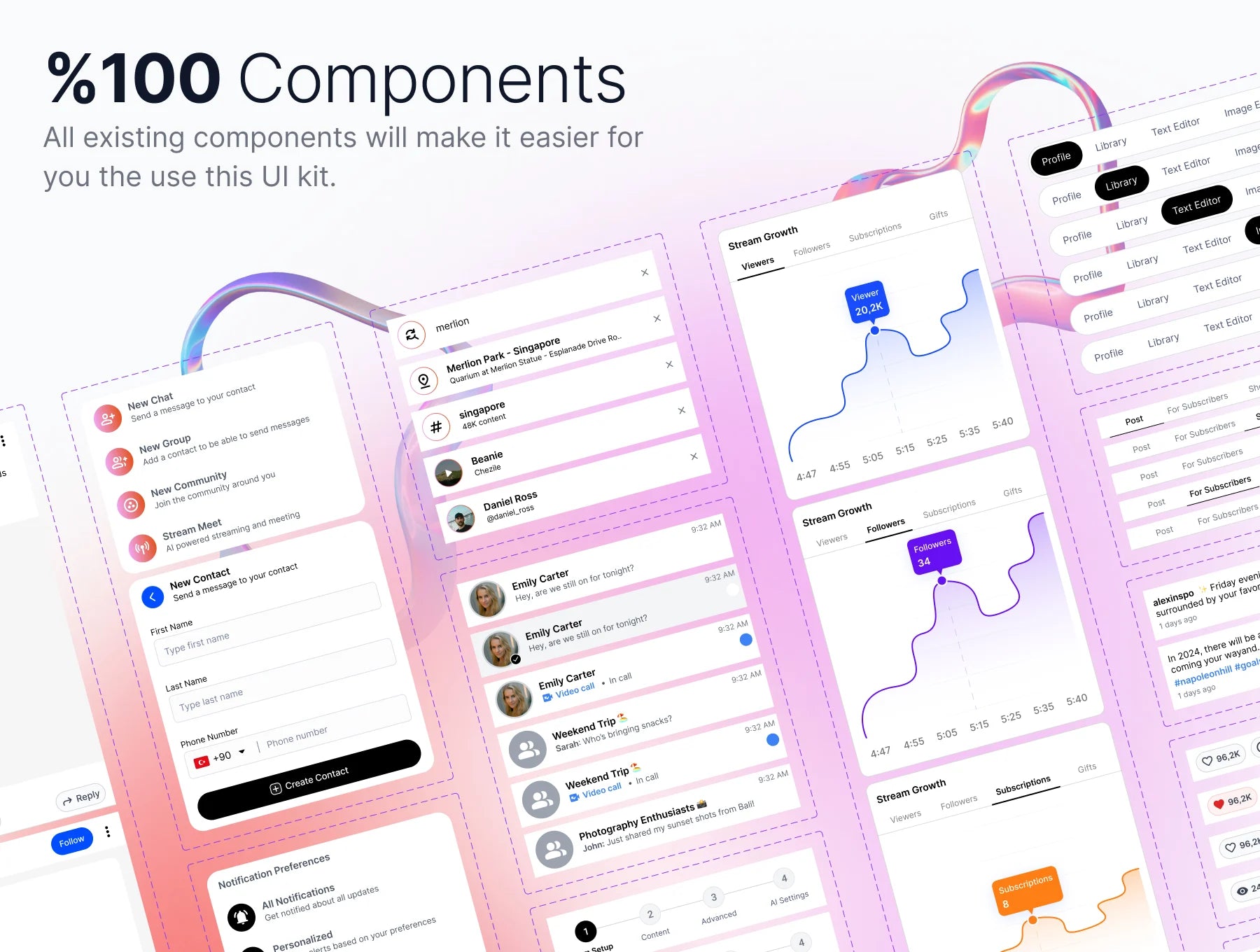 Huge — Modern Dating & Social UI Kit