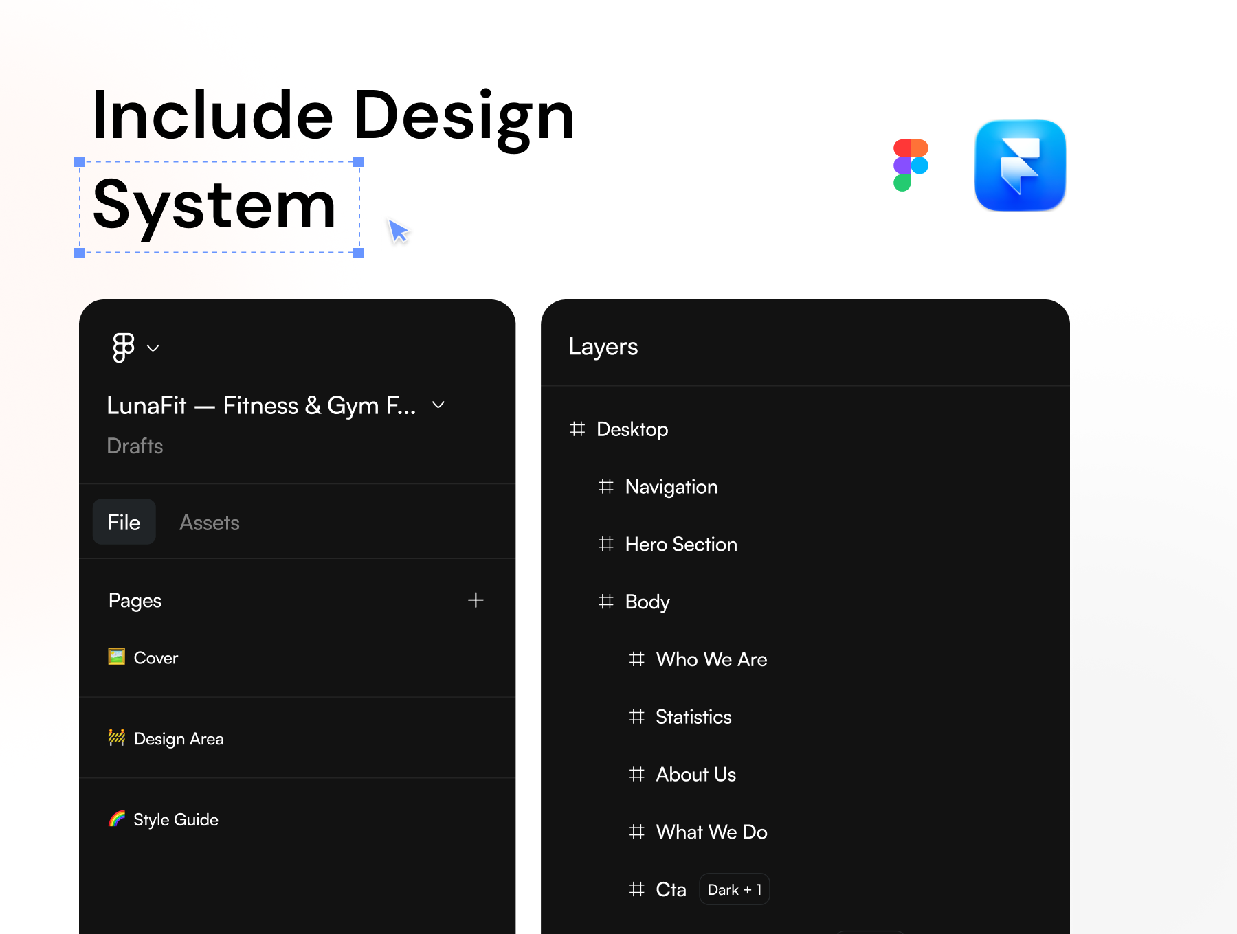 LunaFit – Fitness & Gym Framer Template
