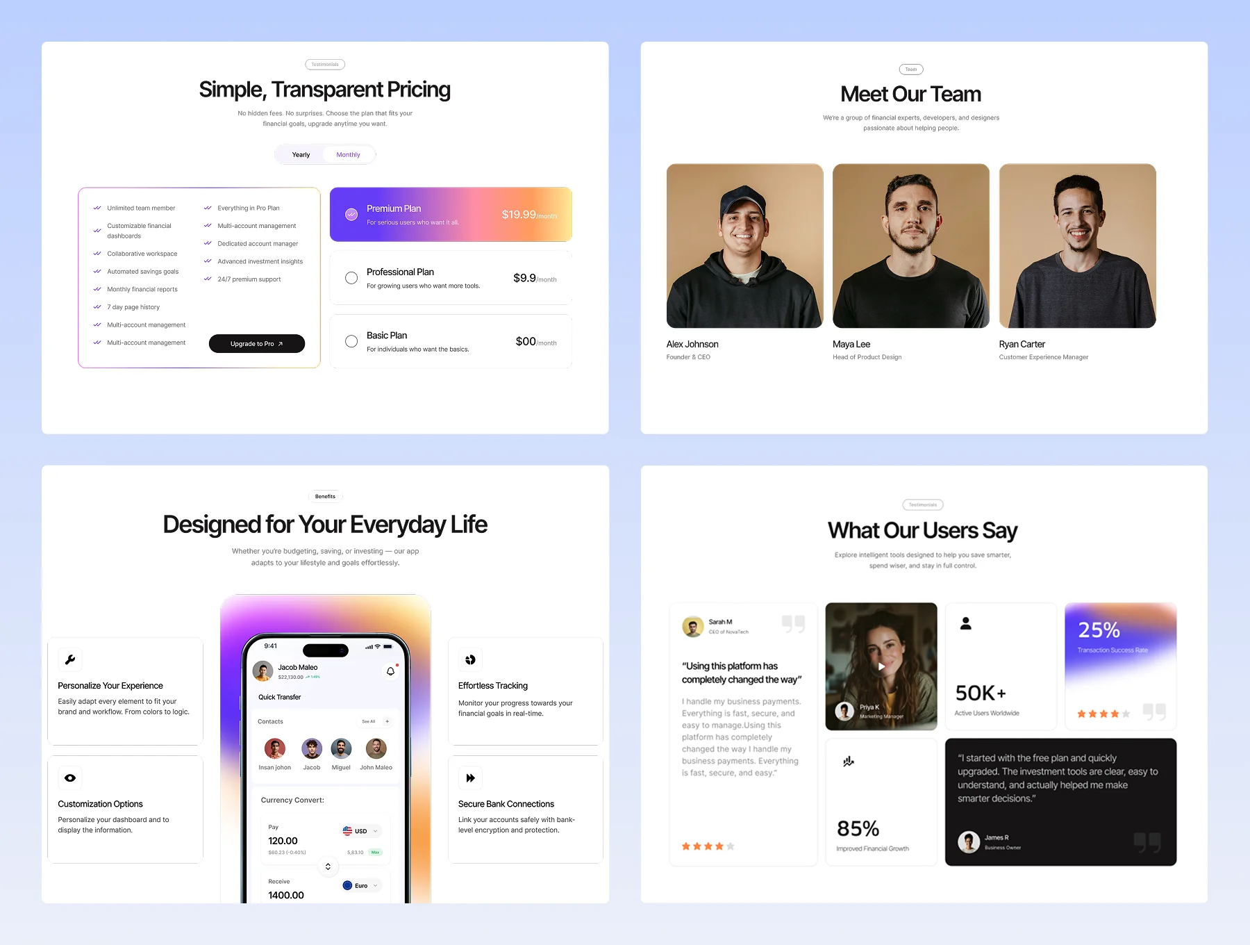 Atoks — Mobile App Landing Page