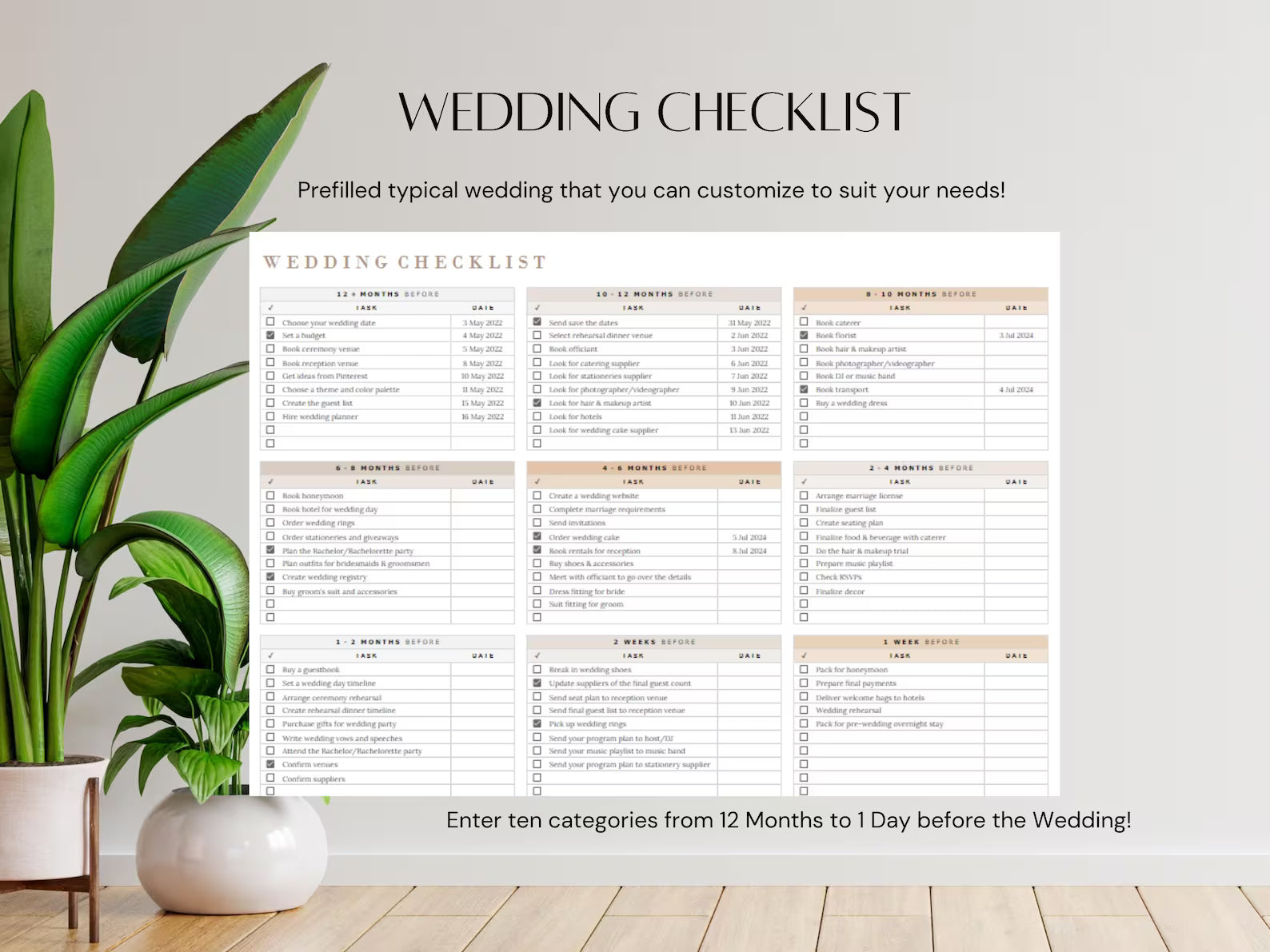 Wedding Budget Google Sheets Spreadsheet for Brides DIY Bridal Financial Planning Template for Grooms Managing Expenses Simple Organizer